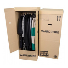 Paper Display Corrugated Clothe Wardrobe Display Packaging Box with Hanger